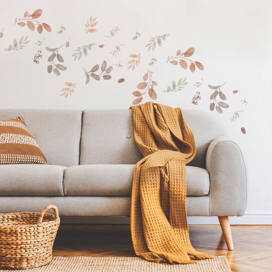 RoomMates Lisa Audit Autumn Dancing Leaves Peel & Stick Wall Decals